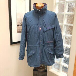 Vintage BROOKS Jacket, Size XL, Lined, Pockets, Toggle Cinch Waist, Ski Jacket